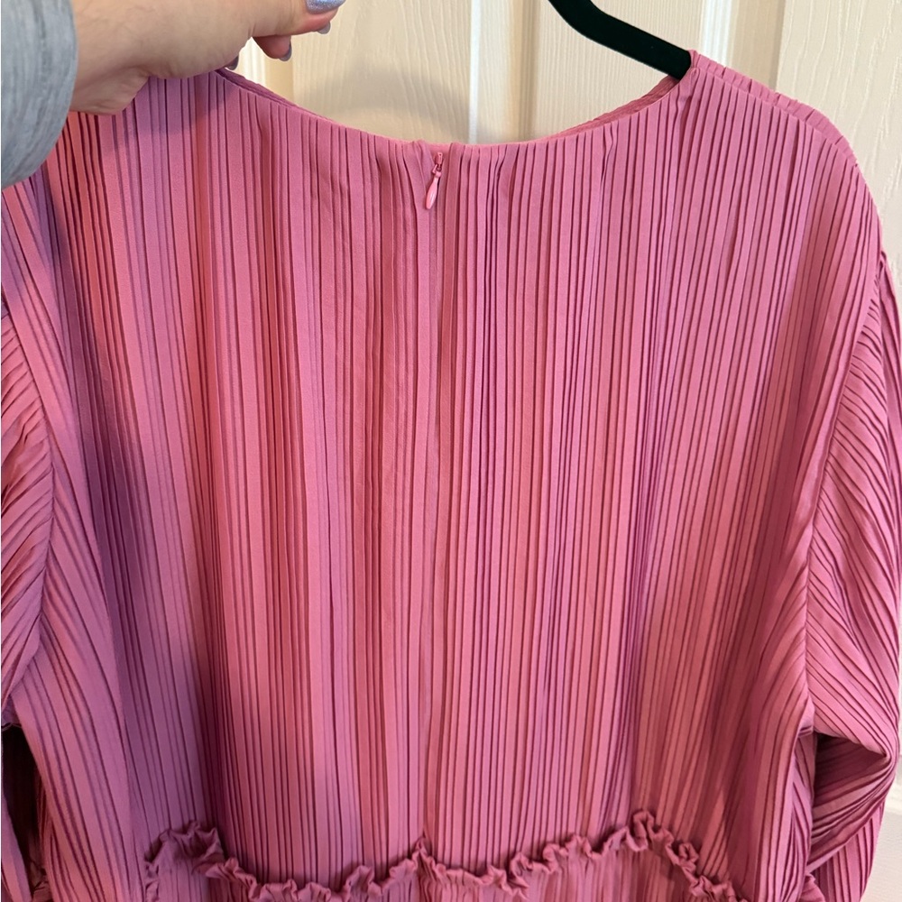 Pink Ruffled Dress - Picture 2 of 3